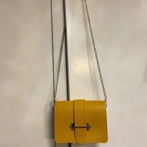 Authentic Italian leather crossbody bag